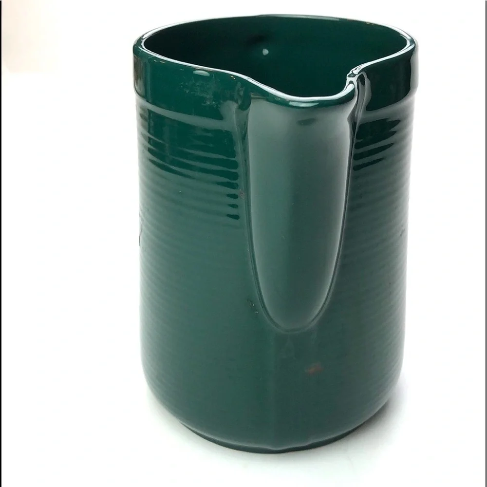 Pier 1 Scheurich Germany Pitcher Carafe 332-10 Solid Hunter Green Servingware
